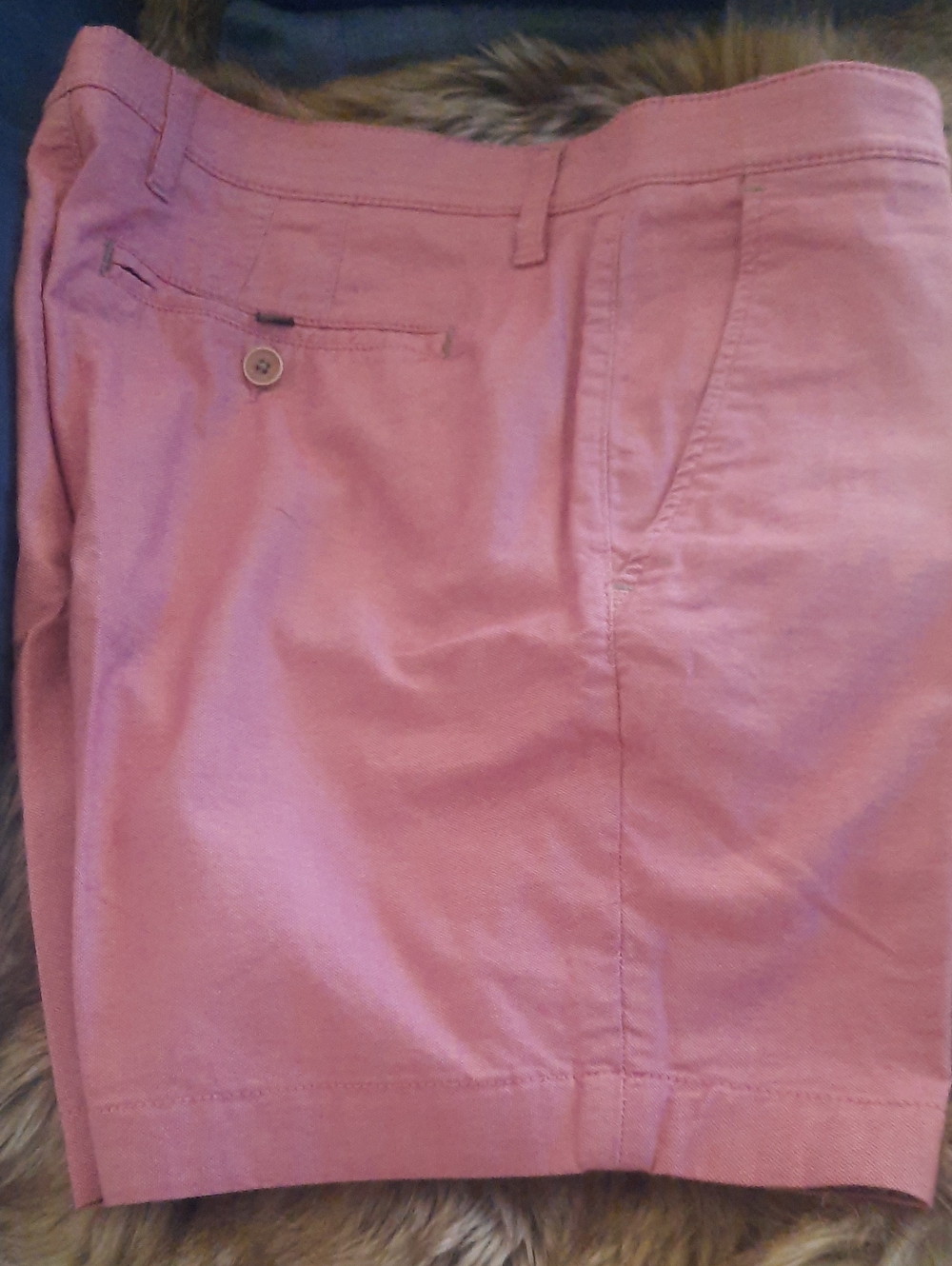 Pink Casual Cotton Shorts